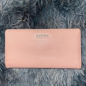 Nine West Pink Slim Wallet